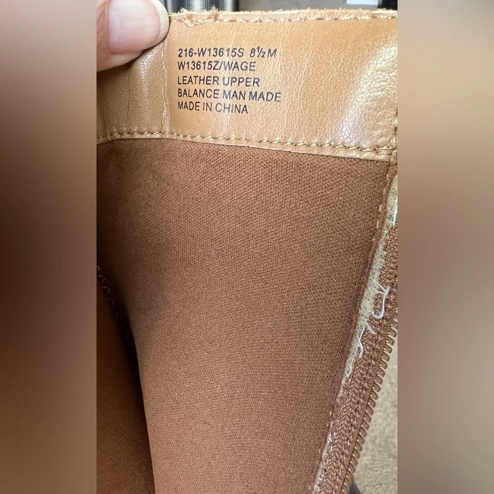 White Mountain Tan Suede Wedge Boots - Picture 12 of 15